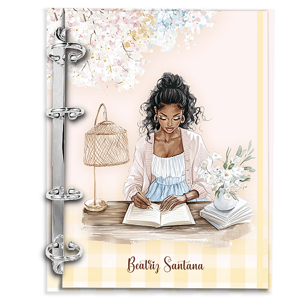 Agenda Fichário Personalizada Reposicionável: Perfect 12