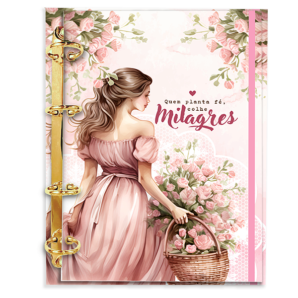 Fichário Personalizado Reposicionável:Milagres