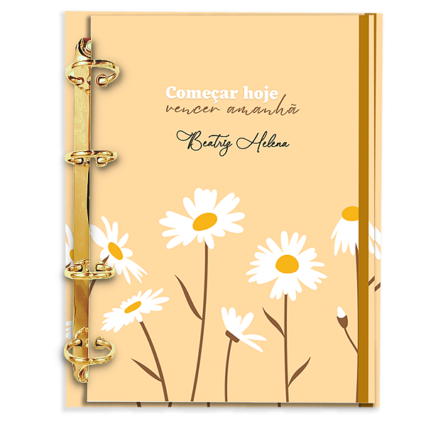 Agenda Fichário Personalizada Reposicionável: Você é Capaz