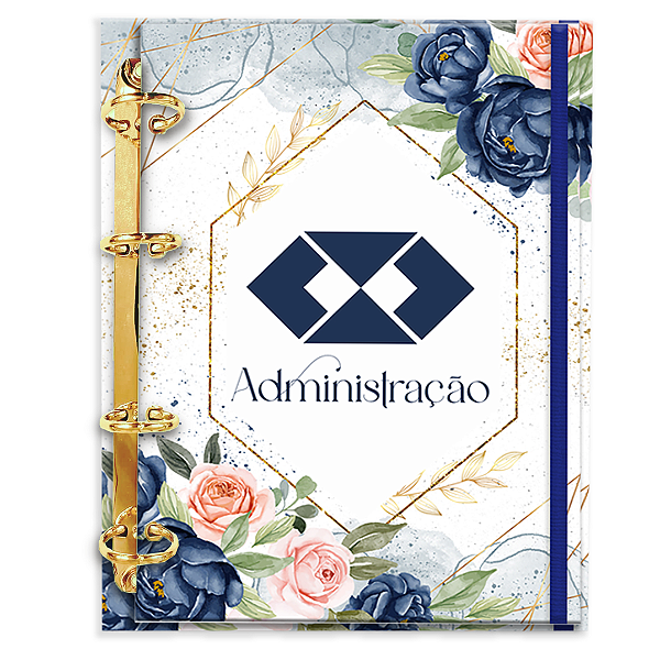 Agenda Fichário Personalizada Reposicionável : Administração - 01