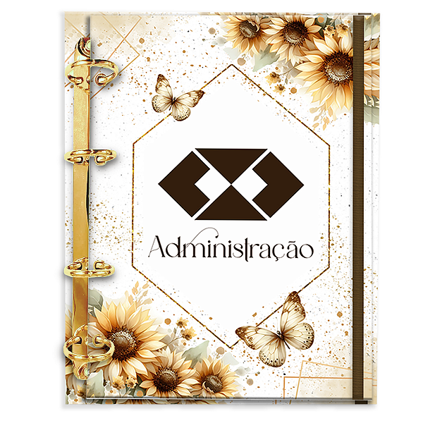 Agenda Fichário Personalizada Reposicionável : Administração - 03