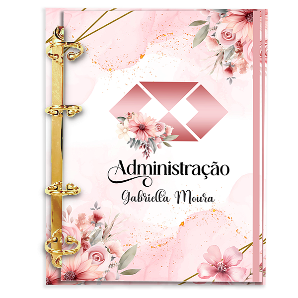 Agenda Fichário Personalizada Reposicionável : Administração - 04