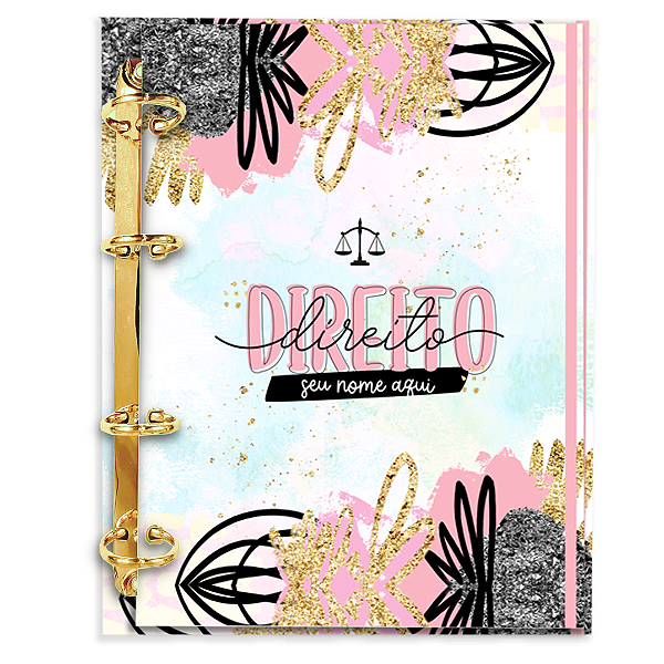 Agenda Fichário Personalizada Reposicionável : Direito 02