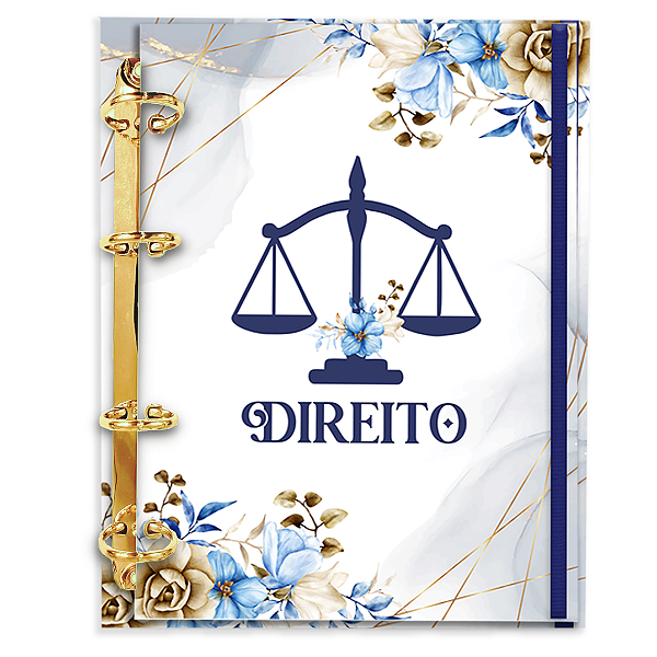 Agenda Fichário Personalizada Reposicionável : Direito 09