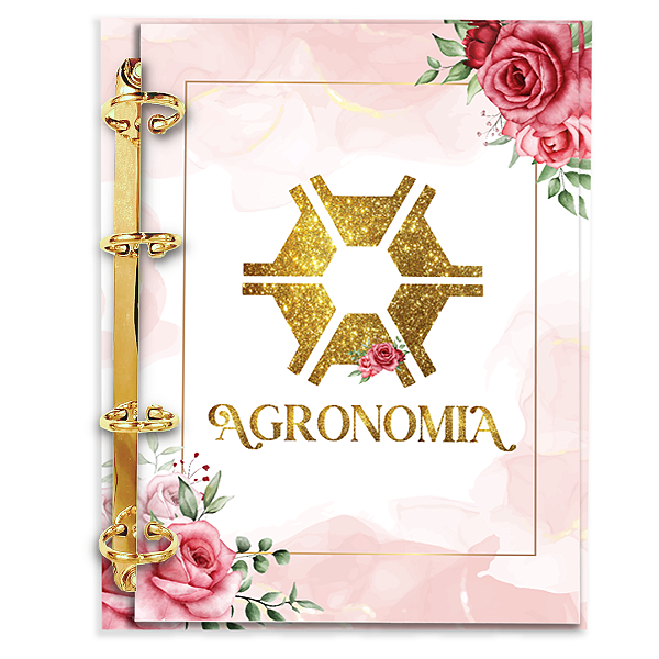 Agenda Fichário Personalizada Reposicionável : Agronomia 06