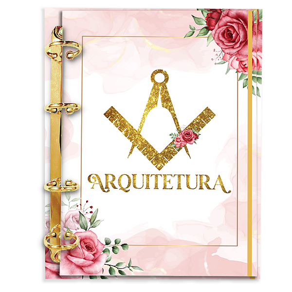 Agenda Fichário Personalizada Reposicionável : Arquitetura 03