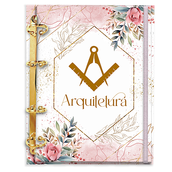 Agenda Fichário Personalizada Reposicionável : Arquitetura 05