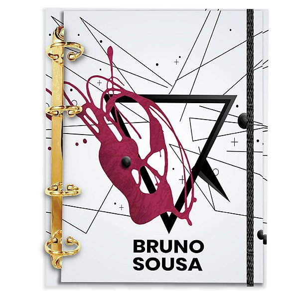 Fichário Personalizado Reposicionável: Masculino 11