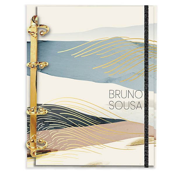 Fichário Personalizado Reposicionável: Masculino 14