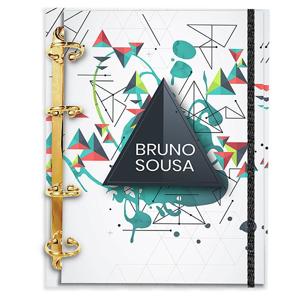 Fichário Personalizado Reposicionável: Masculino 15