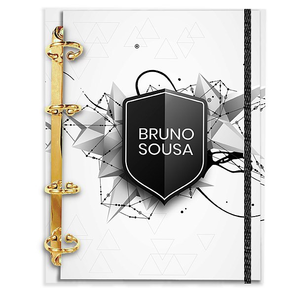 Fichário Personalizado Reposicionável: Masculino 17