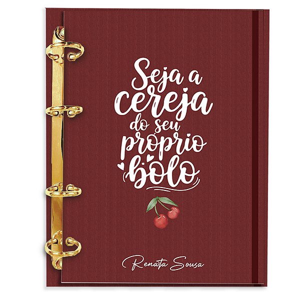 Fichário Personalizado Reposicionável: Cerejinha 04