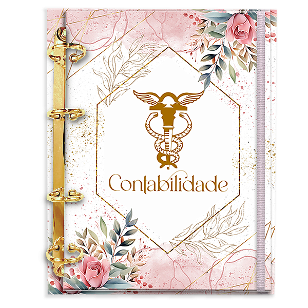 Agenda Fichário Personalizada Reposicionável: Contabilidade 07