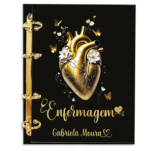 Agenda Fichário Personalizada Reposicionável: Enfermagem 04