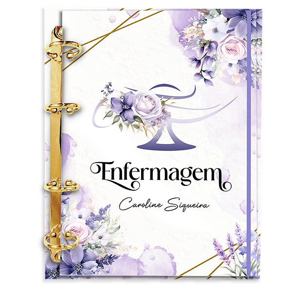 Agenda Fichário Personalizada Reposicionável: Enfermagem 05