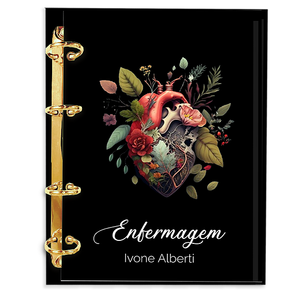 Agenda Fichário Personalizada Reposicionável: Enfermagem 14