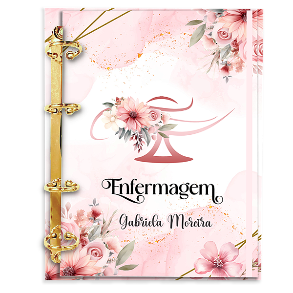 Agenda Fichário Personalizada Reposicionável: Enfermagem 15