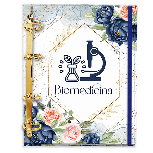 Agenda Fichário Personalizada Reposicionável: Biomedicina 01