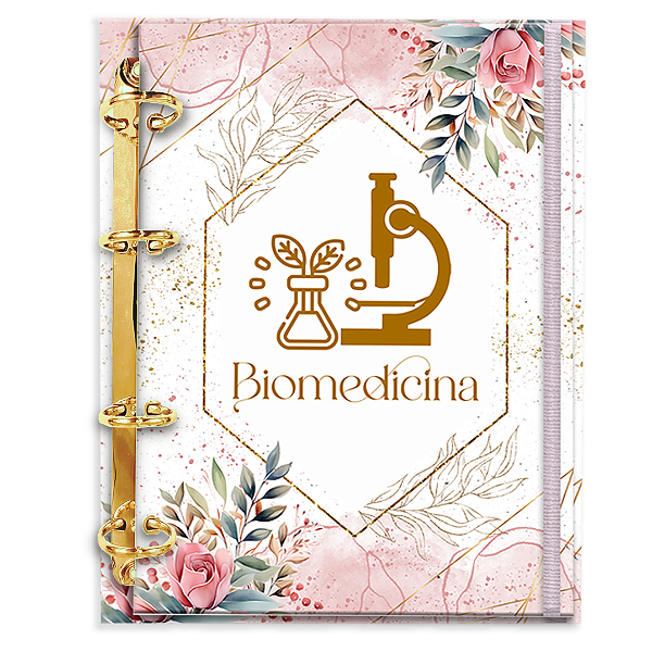 Agenda Fichário Personalizada Reposicionável: Biomedicina 03