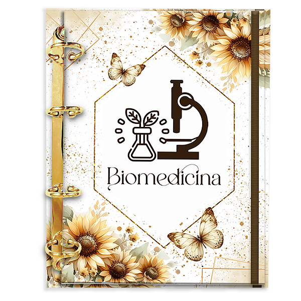 Agenda Fichário Personalizada Reposicionável: Biomedicina 05