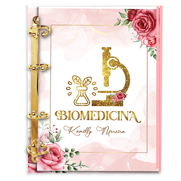 Agenda Fichário Personalizada Reposicionável: Biomedicina 07