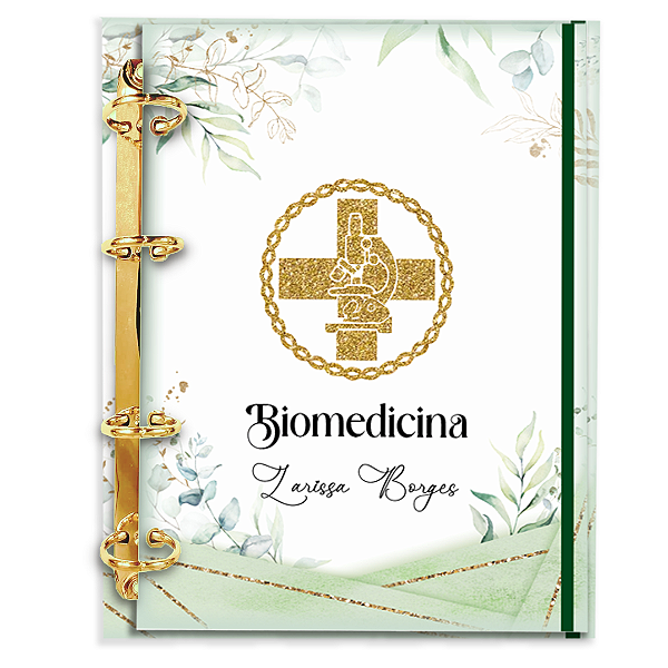 Agenda Fichário Personalizada Reposicionável: Biomedicina 09