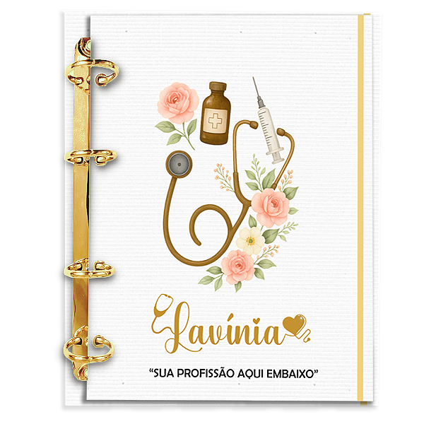 Agenda Fichário Personalizada Reposicionável: Farmácia 15