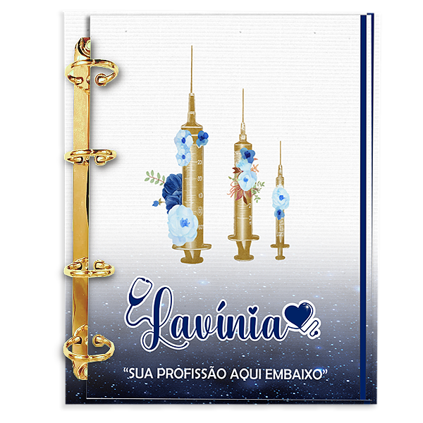 Agenda Fichário Personalizada Reposicionável: Farmácia 10