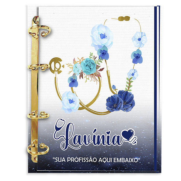 Agenda Fichário Personalizada Reposicionável: Farmácia 09