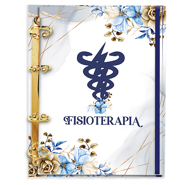 Agenda Fichário Personalizada Reposicionável: Fisioterapia 01