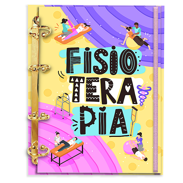 Agenda Fichário Personalizada Reposicionável: Fisioterapia 04