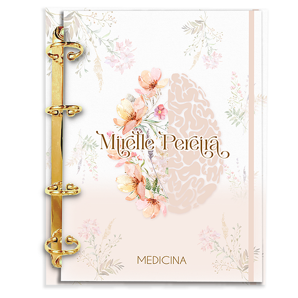 Agenda Fichário Personalizada Reposicionável: Medicina 05
