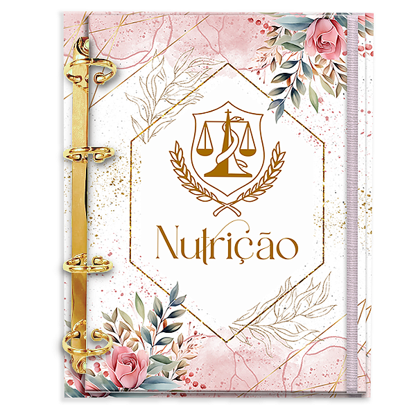 Agenda Fichário Personalizada Reposicionável: Nutrição 02