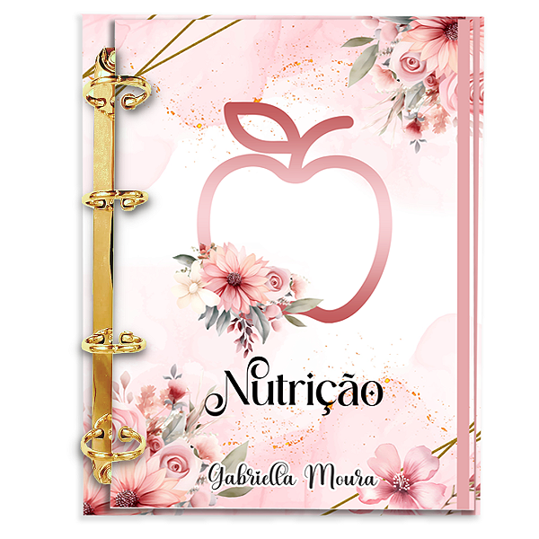Agenda Fichário Personalizada Reposicionável: Nutrição 10