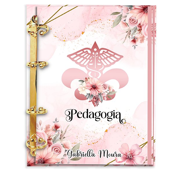 Agenda Fichário Personalizada Reposicionável: Pedagogía 01