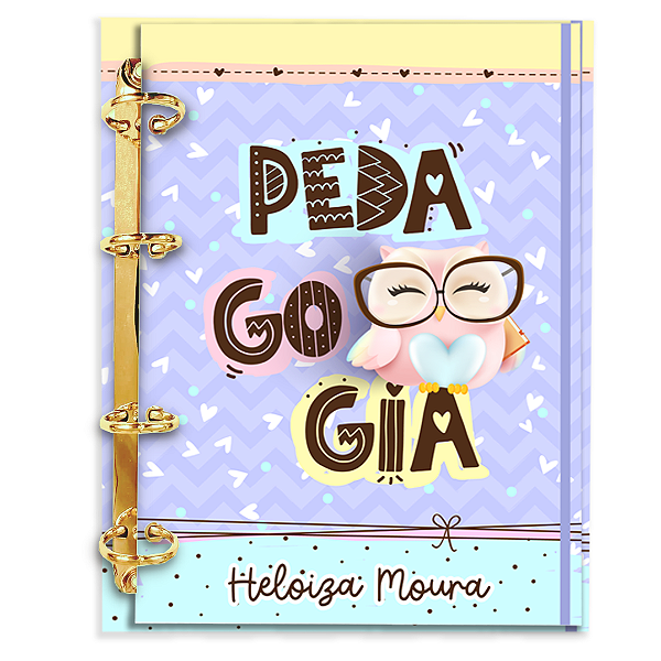Agenda Fichário Personalizada Reposicionável: Pedagogía 03