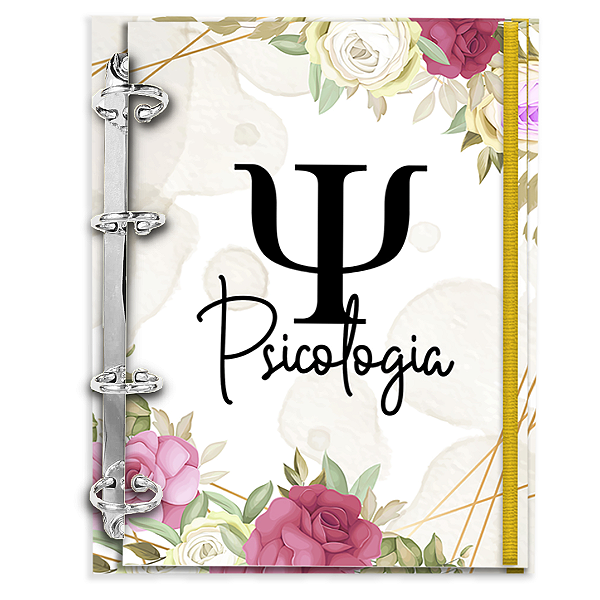 Agenda Fichário Personalizada Reposicionável: Psicologia 03