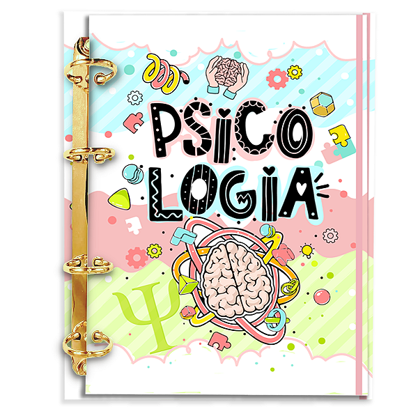 Agenda Fichário Personalizada Reposicionável: Psicologia 14