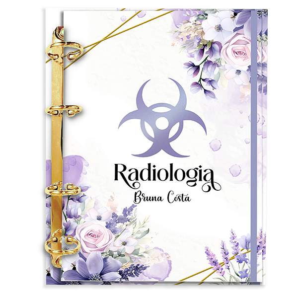 Agenda Fichário Personalizada Reposicionável: Radiologia 02