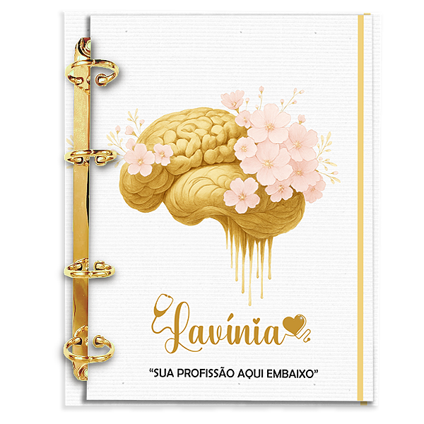 Agenda Fichário Personalizada Reposicionável: Psicologia 12