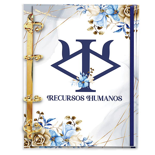 Agenda Fichário Personalizada Reposicionável: Recursos Humanos 02