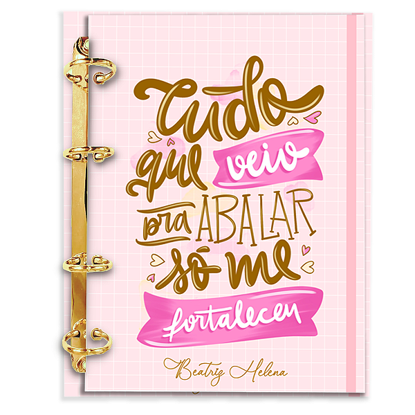 Fichário Personalizado Reposicionável Pautado: Frases Motivacionais 16