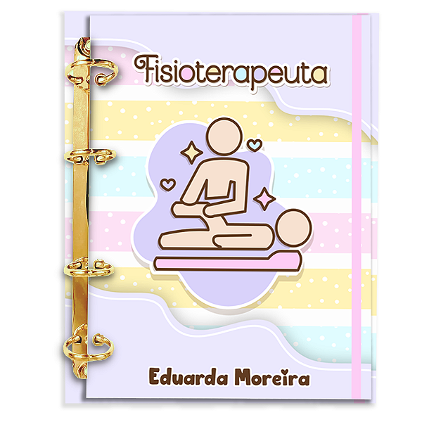 Fichário Personalizado Reposicionável Pautado: Fisioterapia 02