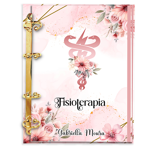 Fichário Personalizado Reposicionável Pautado: Fisioterapia 03
