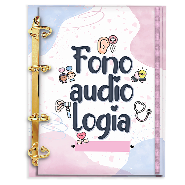 Fichário Personalizado Reposicionável Pautado: Fonoaudiologia 01