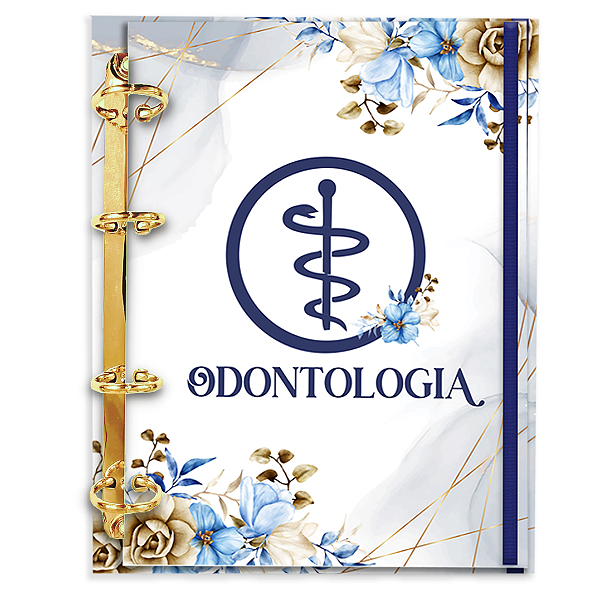 Fichário Personalizado Reposicionável Pautado: Odontologia 02