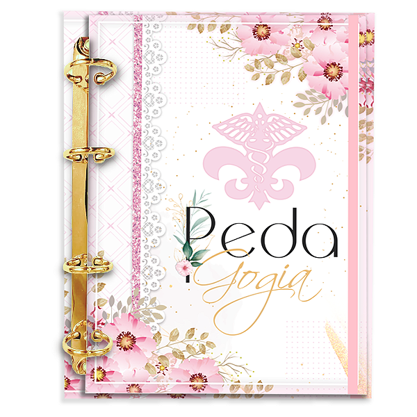 Fichário Personalizado Reposicionável Pautado: Pedagogia 05