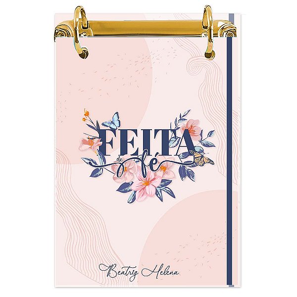 Bloco Fichário A5 Personalizado Reposicionável: Cristã 01