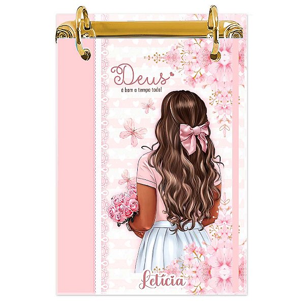 Bloco Fichário A5 Personalizado Reposicionável: Cristã 36