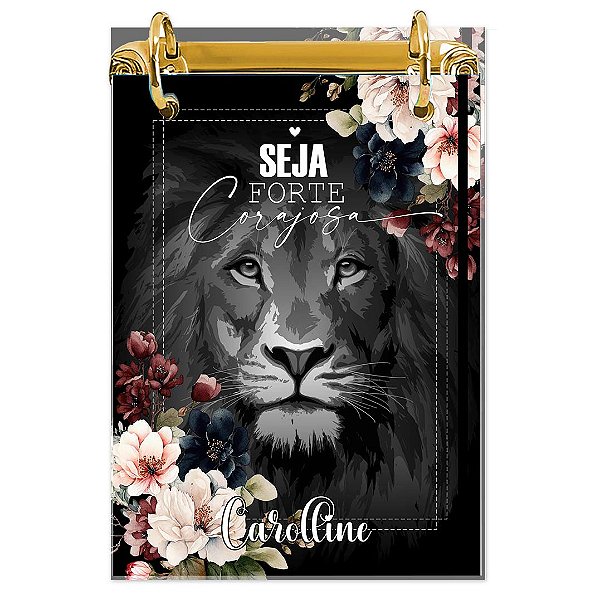 Bloco Fichário A5 Personalizado Reposicionável: Cristã 33